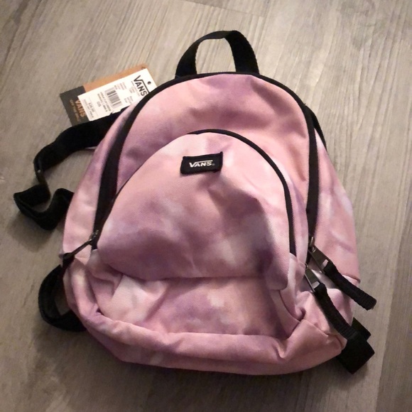 Vans Got This Ranged 2 Mini Nylon Backpack Lavender Pink Tie Dye NWT - Picture 16 of 16